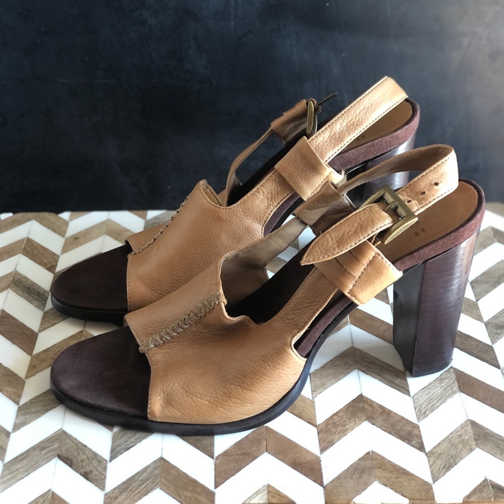 V.O.Z Leather Heels